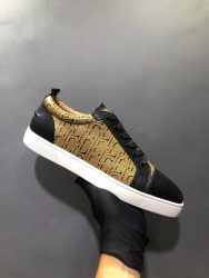 First Copy Christian Louboutin Shoes Red Cowhide Fake Replica 3