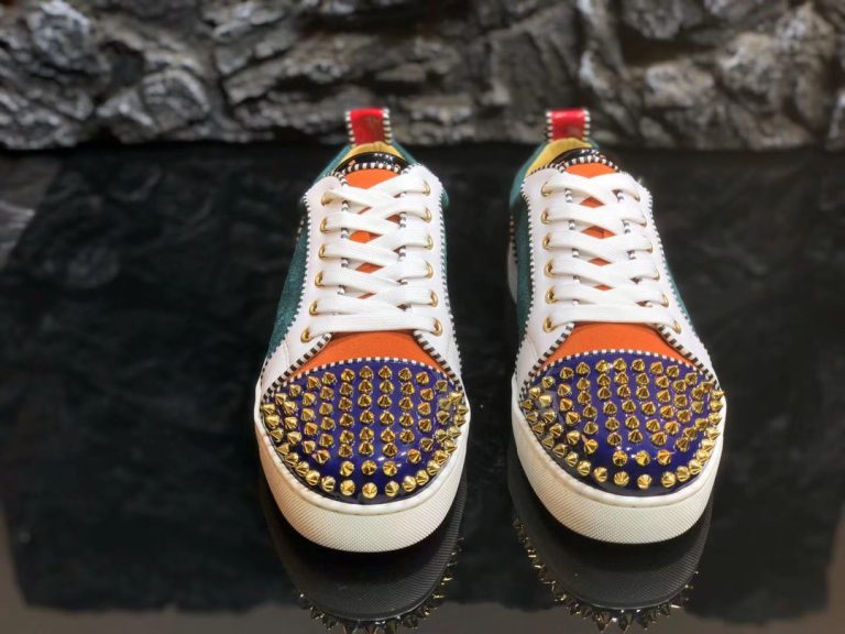 Première copie Christian Louboutin Shoes Red Cowhide Fake Replica