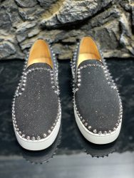 First Copy Christian Louboutin Shoes Red Cowhide High Quality Replica 1