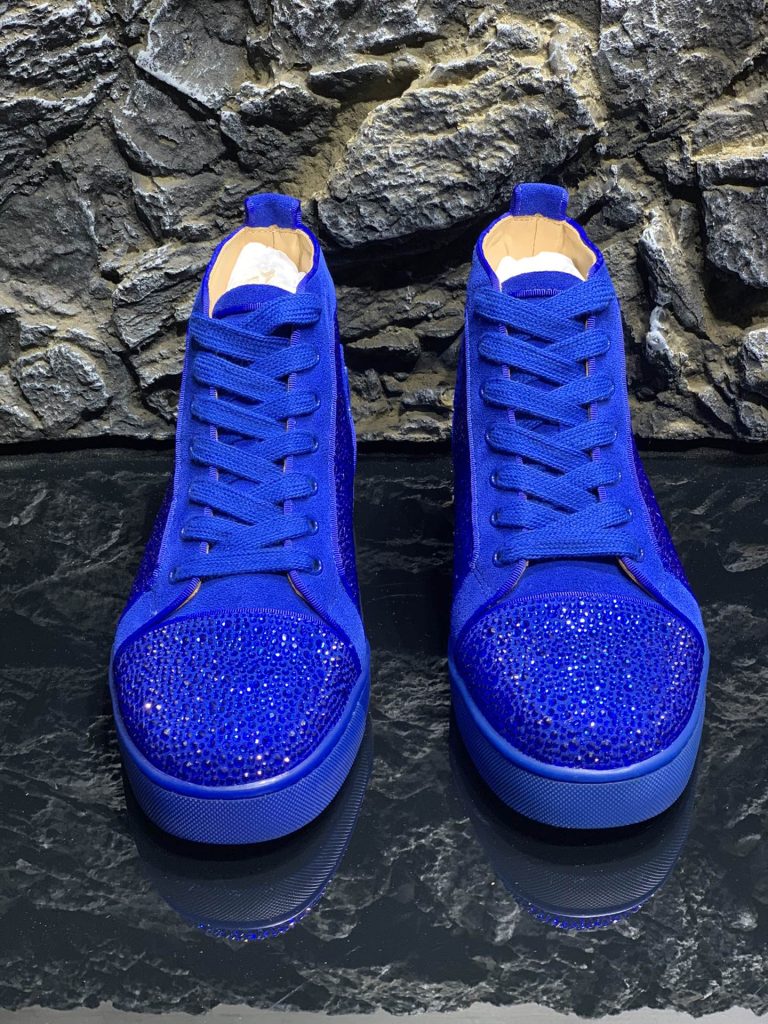 Erste Kopie Christian Louboutin Schuhe rot Rindsleder hohe Qualität Replik 8