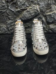 Erste Kopie Christian Louboutin Schuhe rot Rindsleder hohe Qualität Replik 9