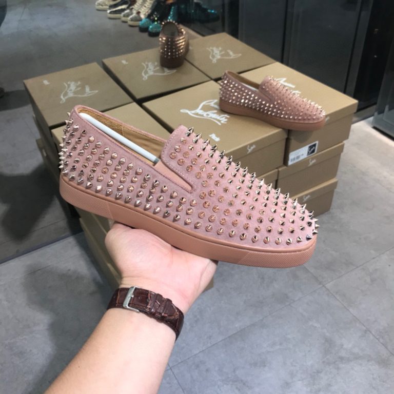 Première copie Christian Louboutin Shoes Red Cowhide Luxury Replica 12
