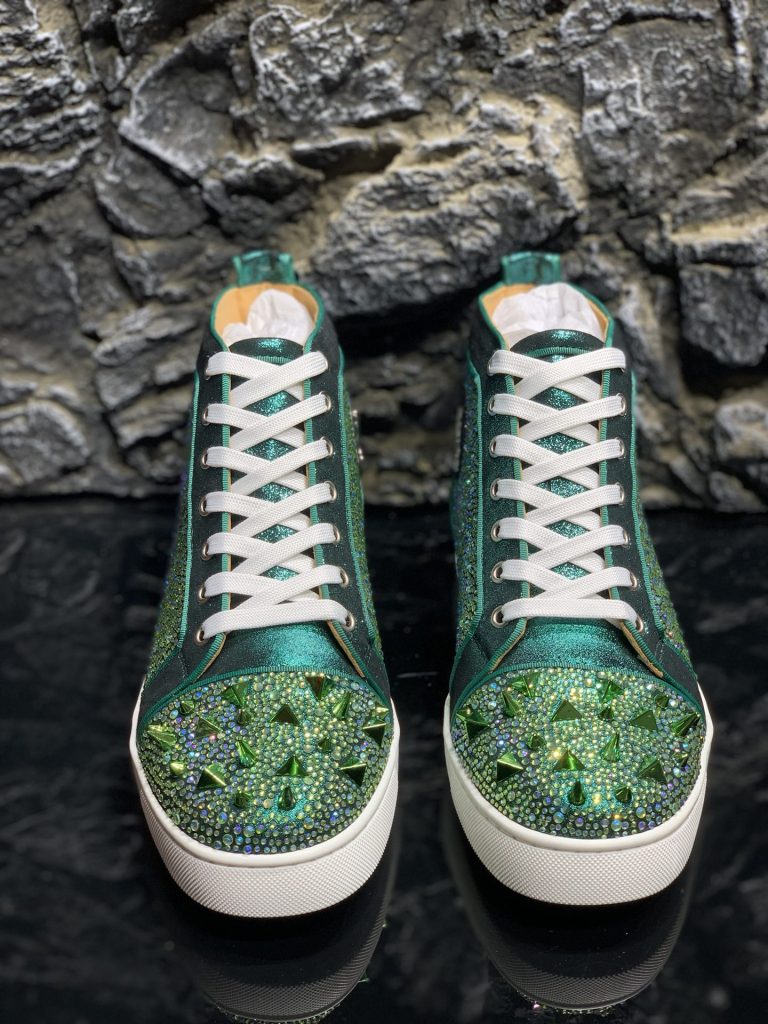 Erste Kopie Christian Louboutin Schuhe Rotes Rindsleder Luxus Replik 14