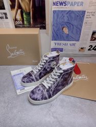 First Copy Christian Louboutin Shoes Red Cowhide Luxury Replica 15