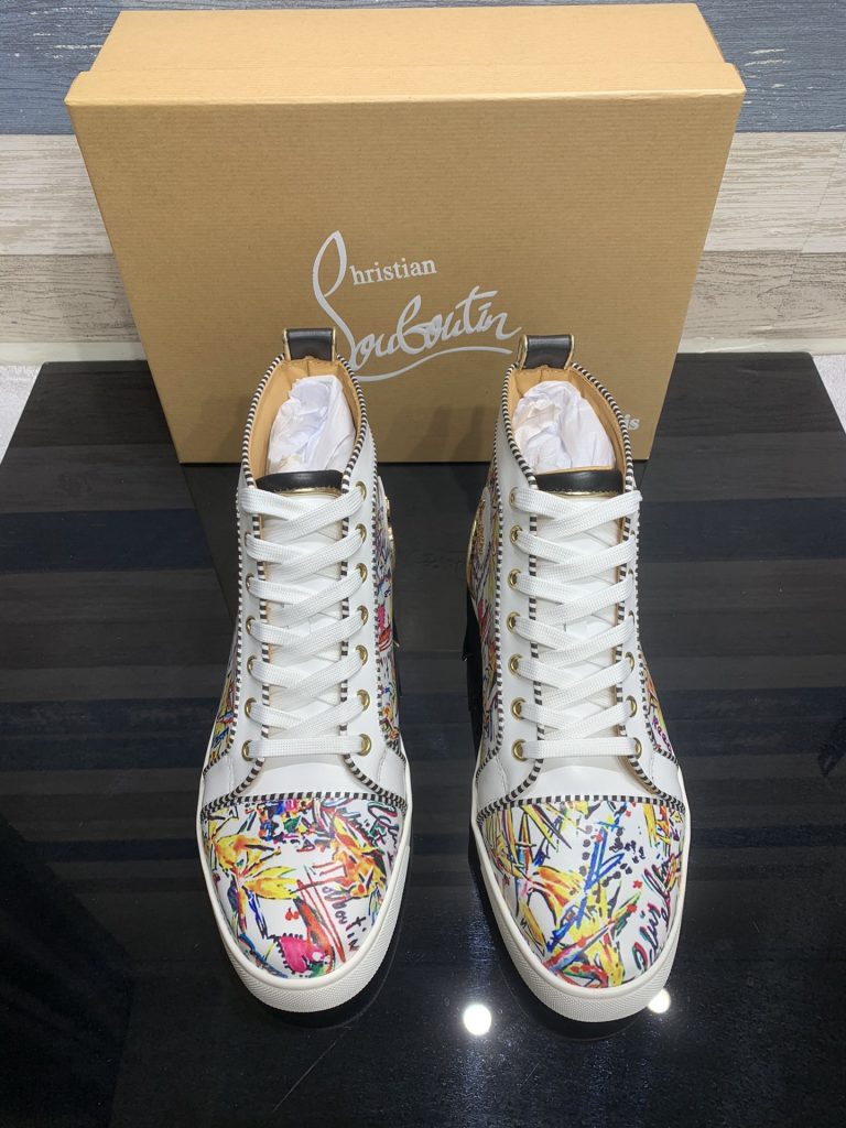 Erste Kopie Christian Louboutin Schuhe rot Rindsleder Replik Designer 11