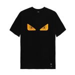First Copy Fendi Clothes Black Rubber Dupe Replica