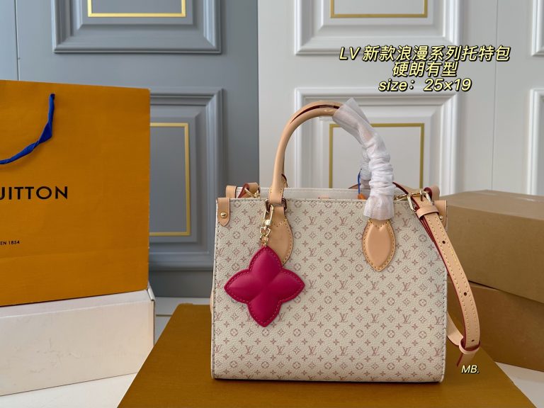 Première copie Louis Vuitton Red Tote Dupe Replica 1