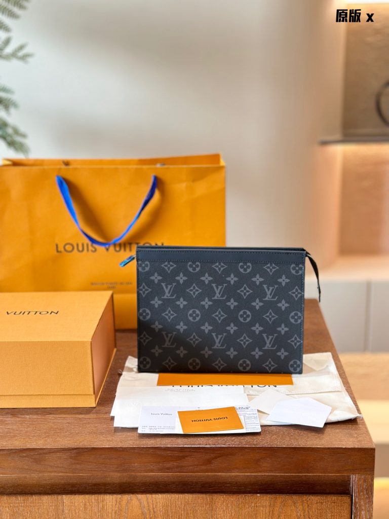 First Copy Lv Tasche Schwarz Segeltuch Handtasche Luxus
