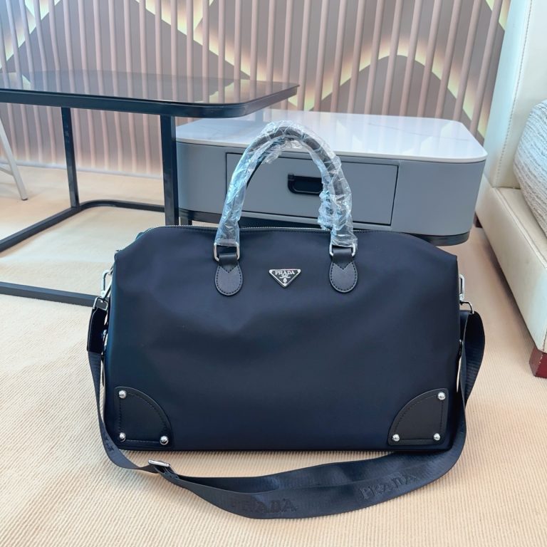 First Copy Prada Bag Black Nylon Fashion Look Alike