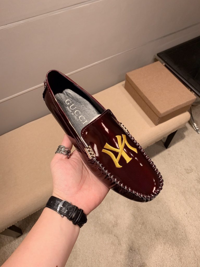 Gucci Shoes Calfskin Casual First Copy Fake Sneakers