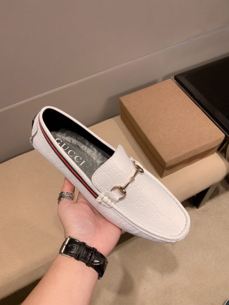 Gucci Shoes Calfskin Casual Look Alike Replica Shoes