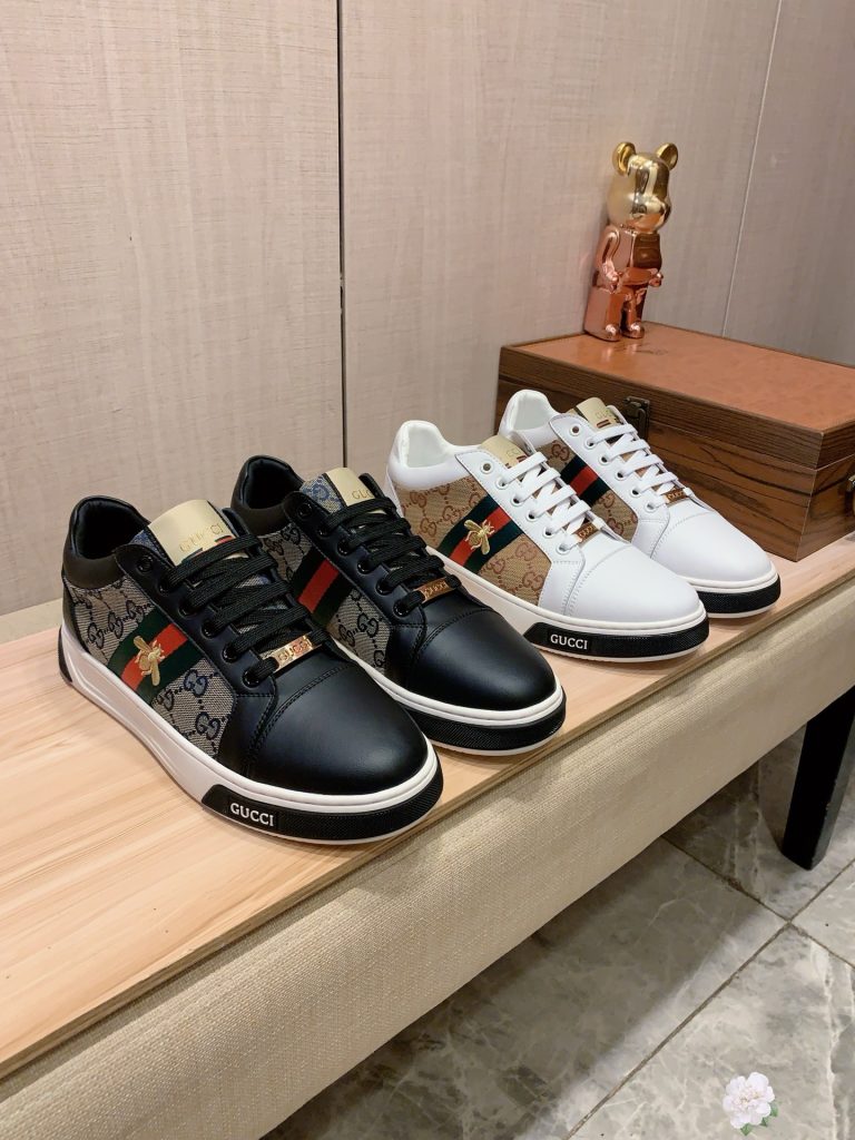 Gucci Shoes Cowhide Casual Dupe Knock Off Designer Shoes