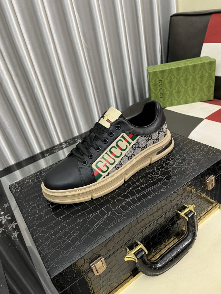 Gucci Shoes Cowhide Casual Fake Replica Shoe Websites