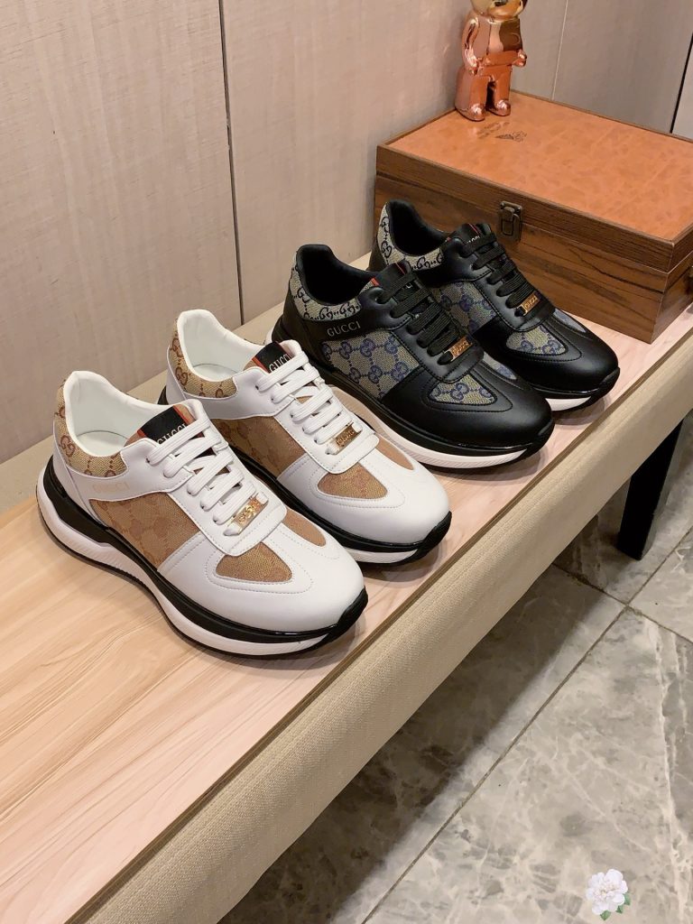 Gucci Zapatos de piel de vaca Casual de alta calidad Mejor Replica Zapatos