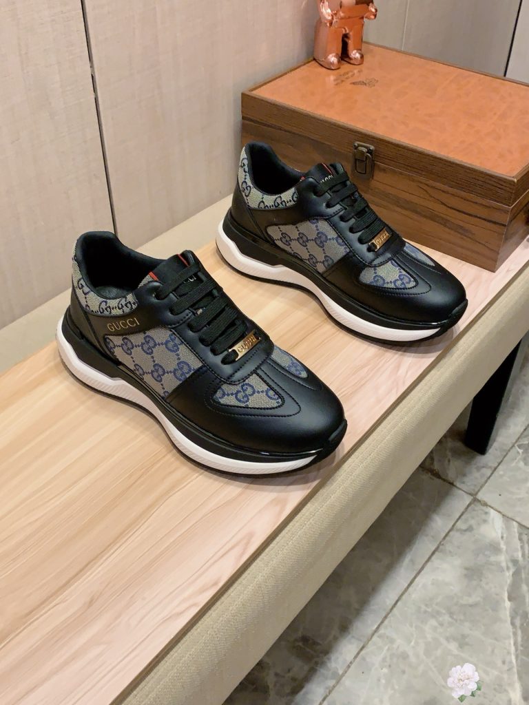 Gucci Shoes Cowhide Casual Look Alike Best Replica Shoe Sites