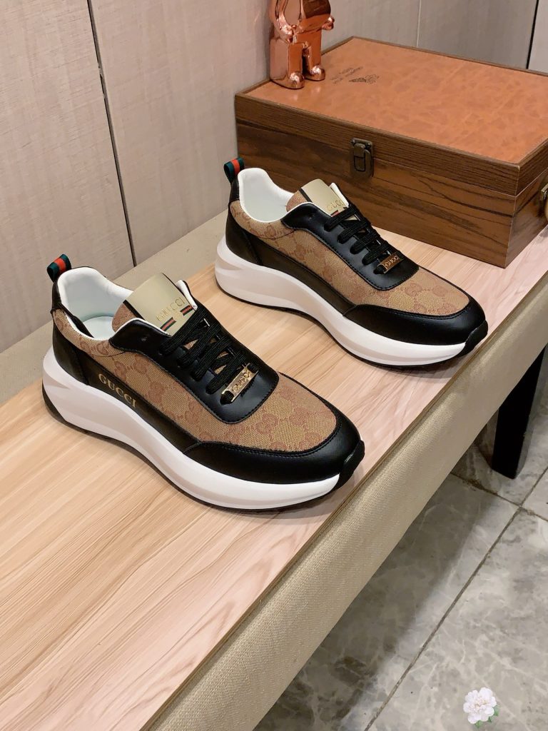 Gucci Shoes Cowhide Casual Super Clone Knock Off Designer Shoes