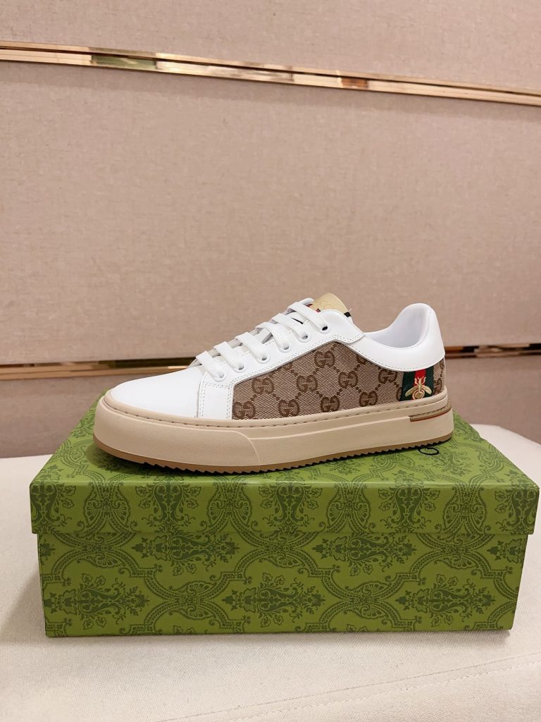 Gucci Schuhe Rindsleder Classic Dupe Fake Off White Schuhe