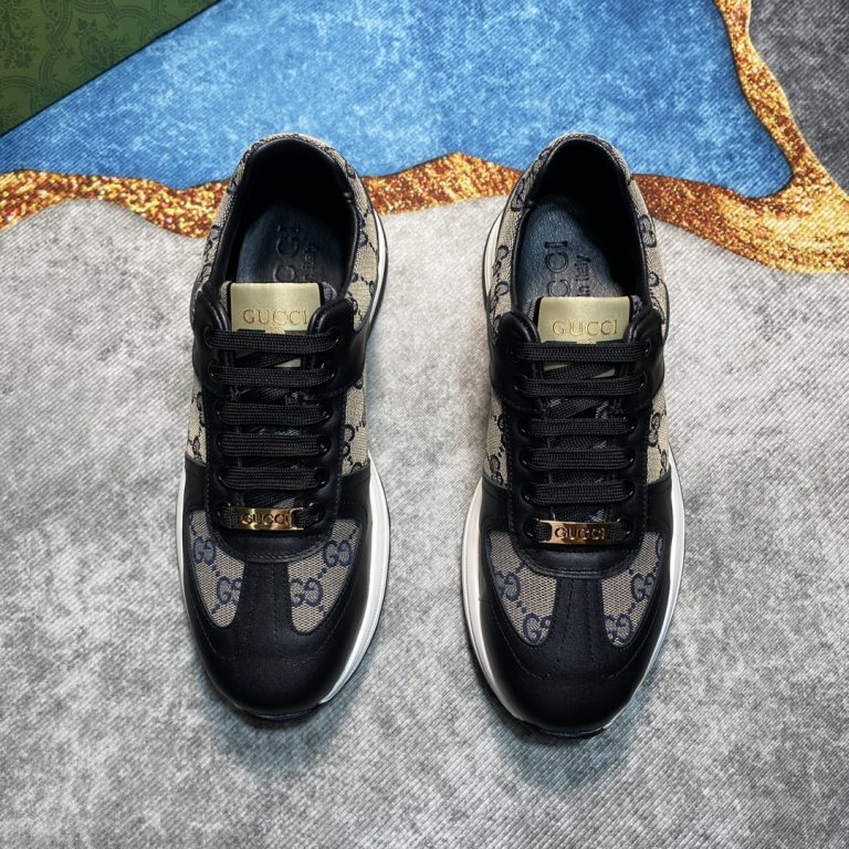 Gucci Shoes Cowhide Classic Look Alike Fake Sneakers