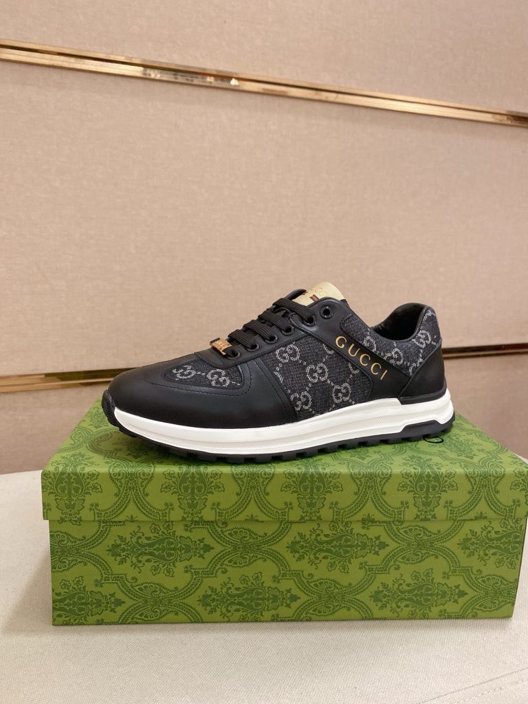 Gucci Shoes Cowhide Designer Fake Jordan Shoes