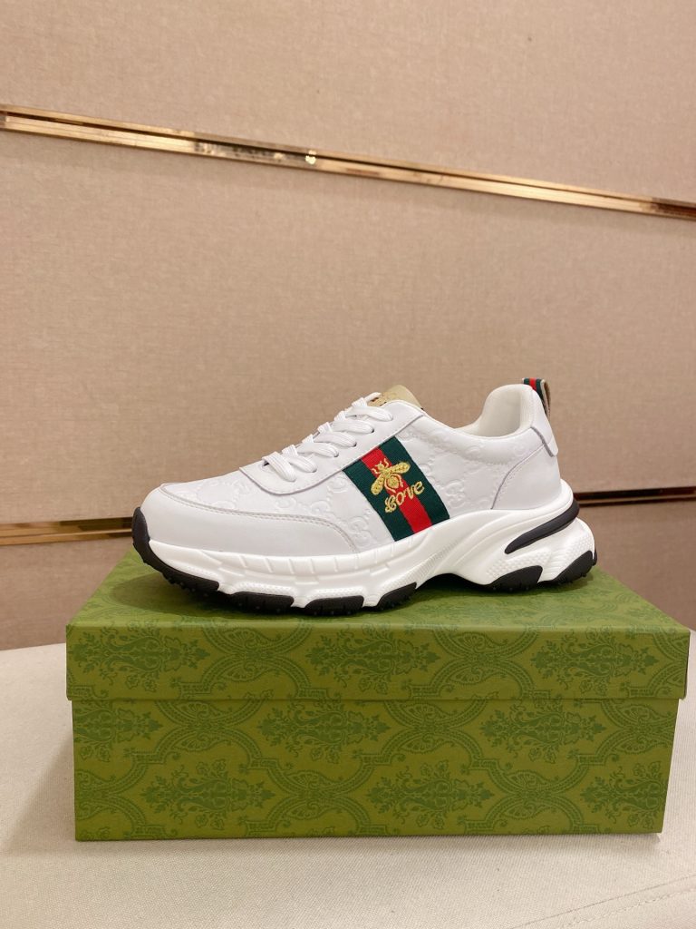 Gucci Shoes Cowhide Elegant 1:1 Fake Shoes Websites List