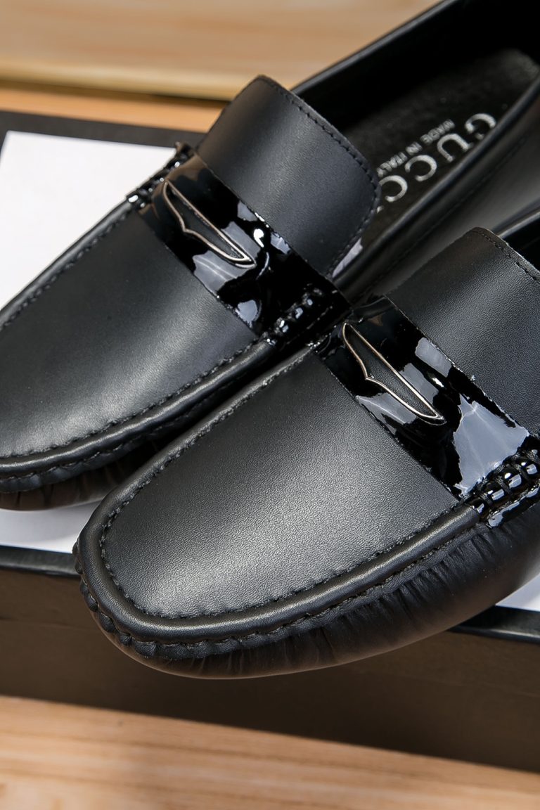 Gucci Shoes Cowhide Elegant Super Clone Fake Shoes Shop