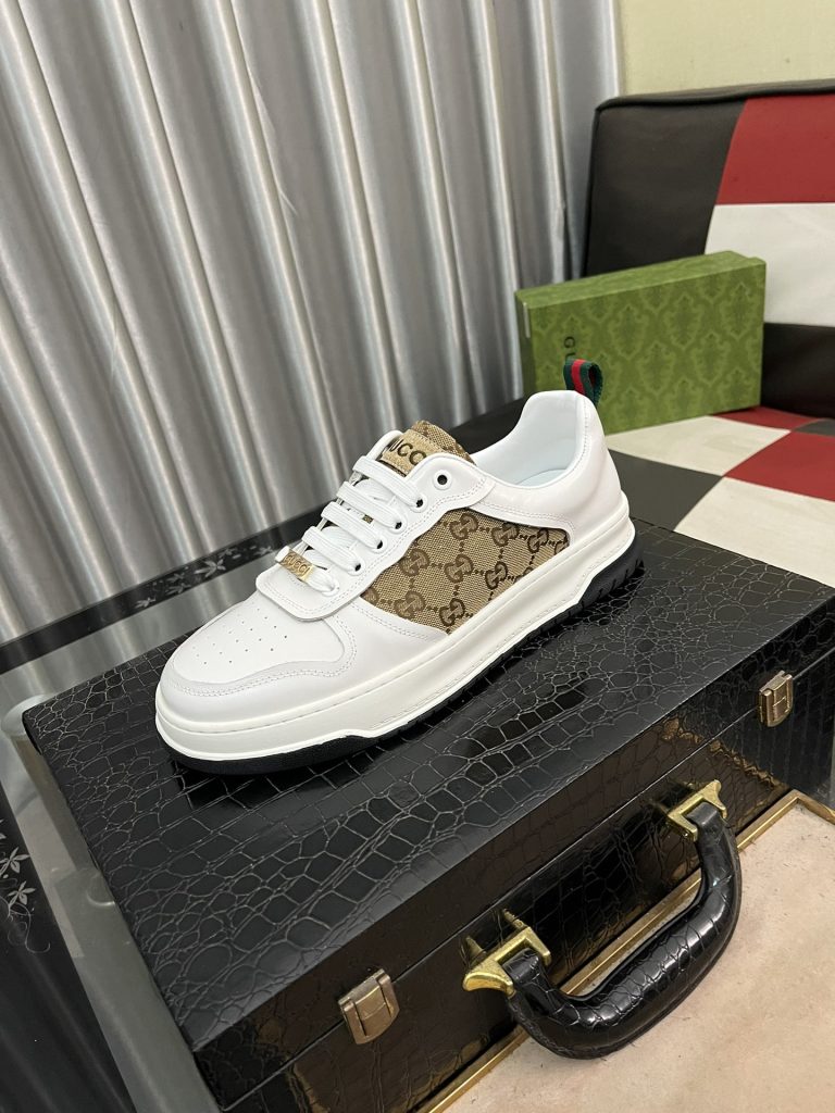 Gucci Zapatos De Cuero Casual Fake Replica Zapatos De Diseñador Baratos