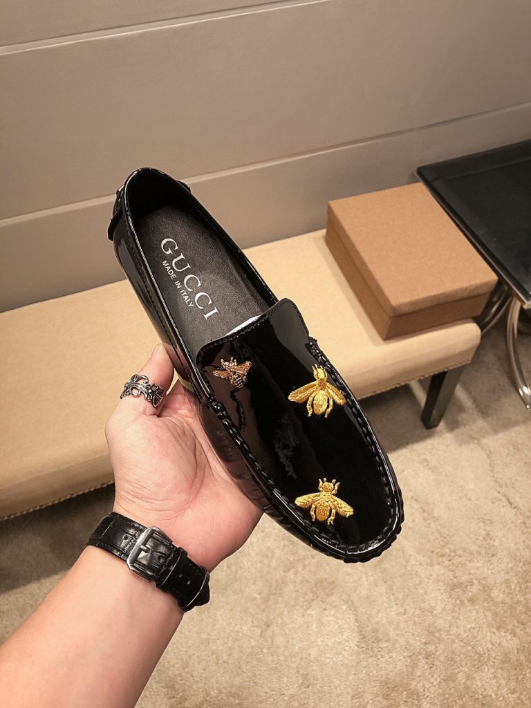 Gucci Shoes Leather Casual Fake Valentino Knock Off Shoes