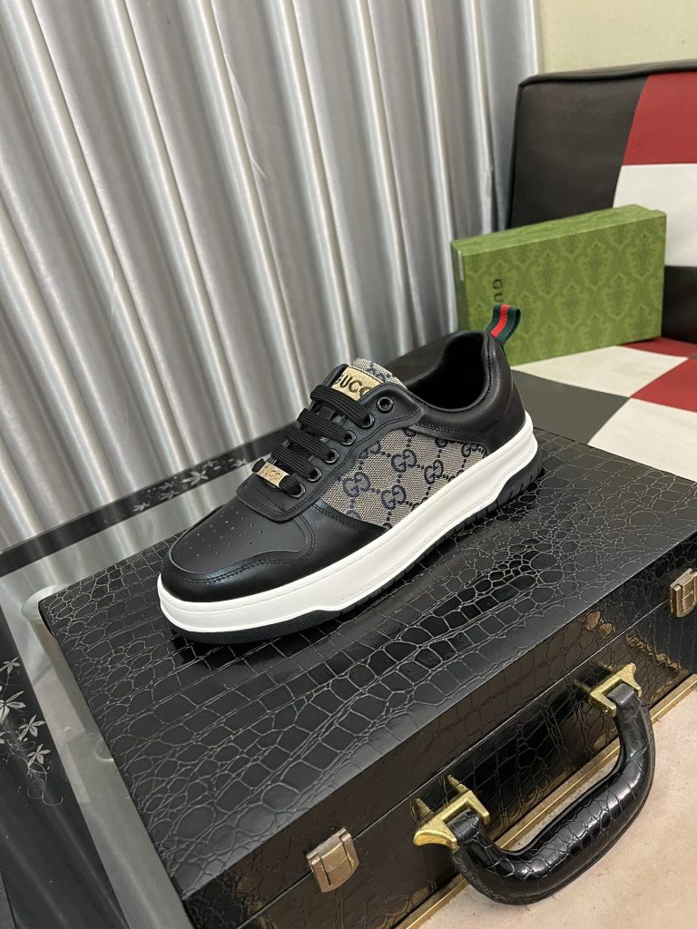 Gucci Zapatos De Cuero Casual Primera Copia Replica Sitios Web De Zapatos