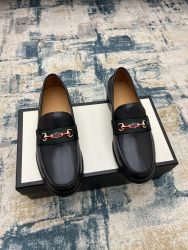 Gucci Shoes Leather Classic 1:1 Fake Designer Shoes Cheap