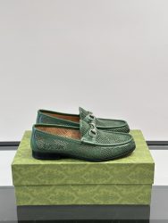 Gucci Shoes Leather Classic Replica Fake Off White Shoes