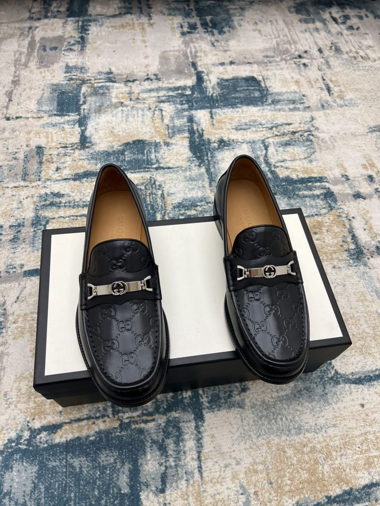 Gucci Shoes Leather Classic Super Clone Replica Trainers
