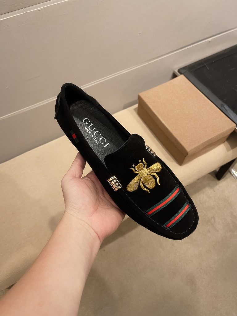 Gucci Shoes Leather Elegant Fake Fake Sneakers Cheap