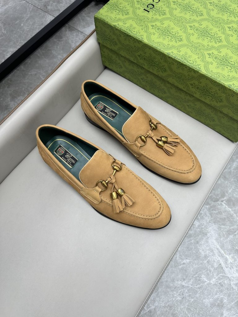 Gucci Shoes Leather Elegant Replica Fake Shoes Shop