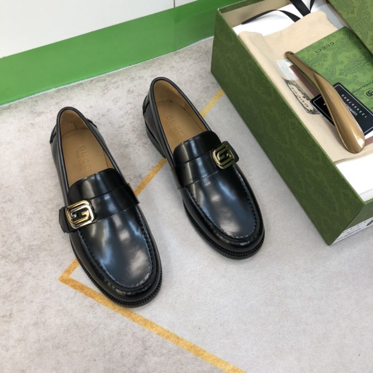 Gucci Shoes Leather Formal Super Clone Fake Shoes Cheap
