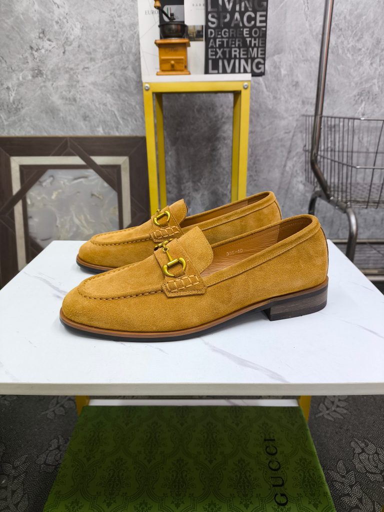 Gucci Shoes Leather Luxury Fake Fake Shoes Online