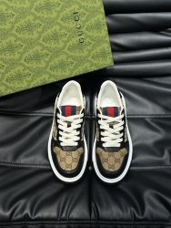 Gucci zapatos de piel de oveja de moda de alta calidad falsos zapatos de fondo rojo