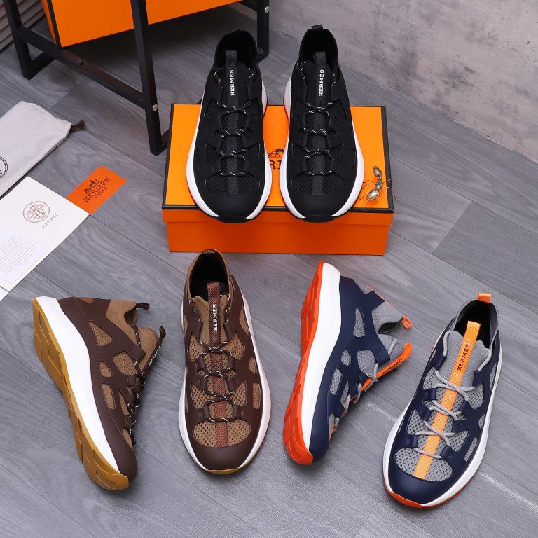 Hermes Shoes Cowhide Casual Look Alike Best Fake Shoe Websites