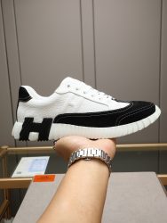 Hermes Shoes Cowhide Casual Look Alike Fake Designer Shoes Cheap