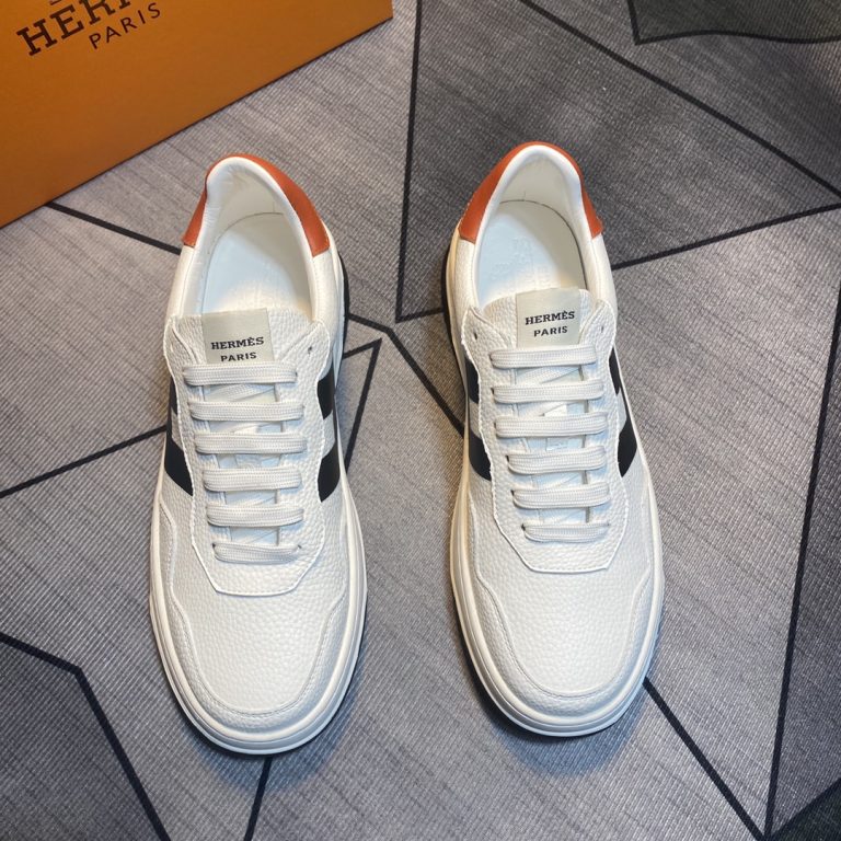Hermes Shoes Cowhide Casual Luxury Replica Designer Shoes Cheap