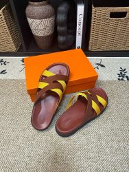 Hermes Shoes Cowhide Casual Super Clone Fake Designer Shoes