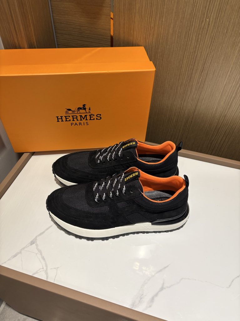 Chaussures Hermes en cuir de vache Acheter des répliques de chaussures