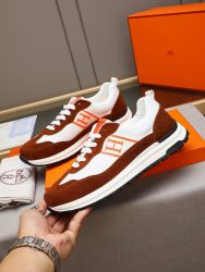 Hermes Shoes Cowhide Designer Replica Shoes Cheap