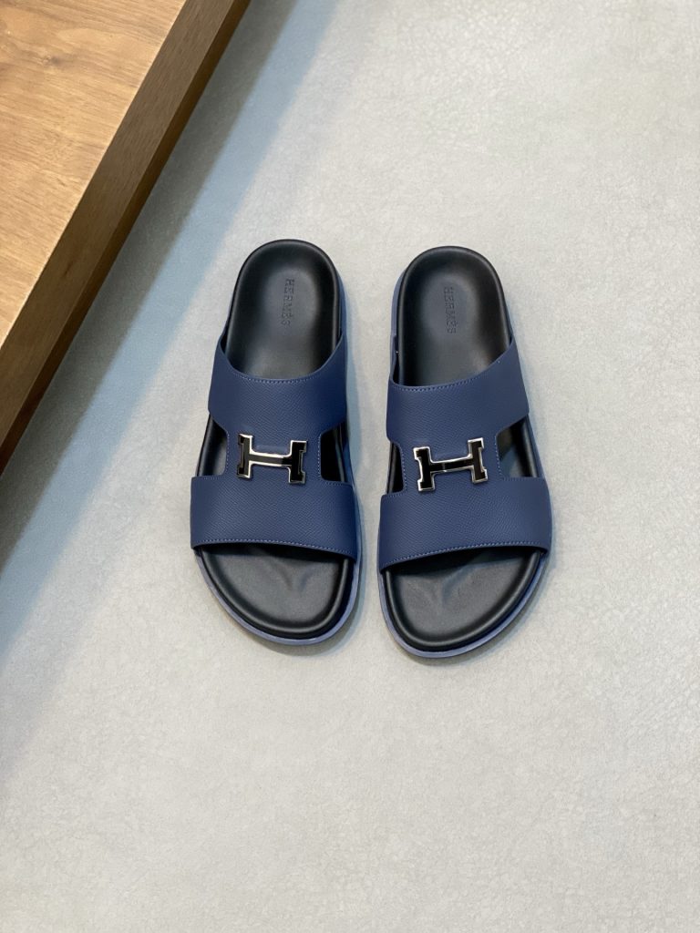 Hermes Shoes Cowhide Elegant 1:1 Knock Off Designer Shoes