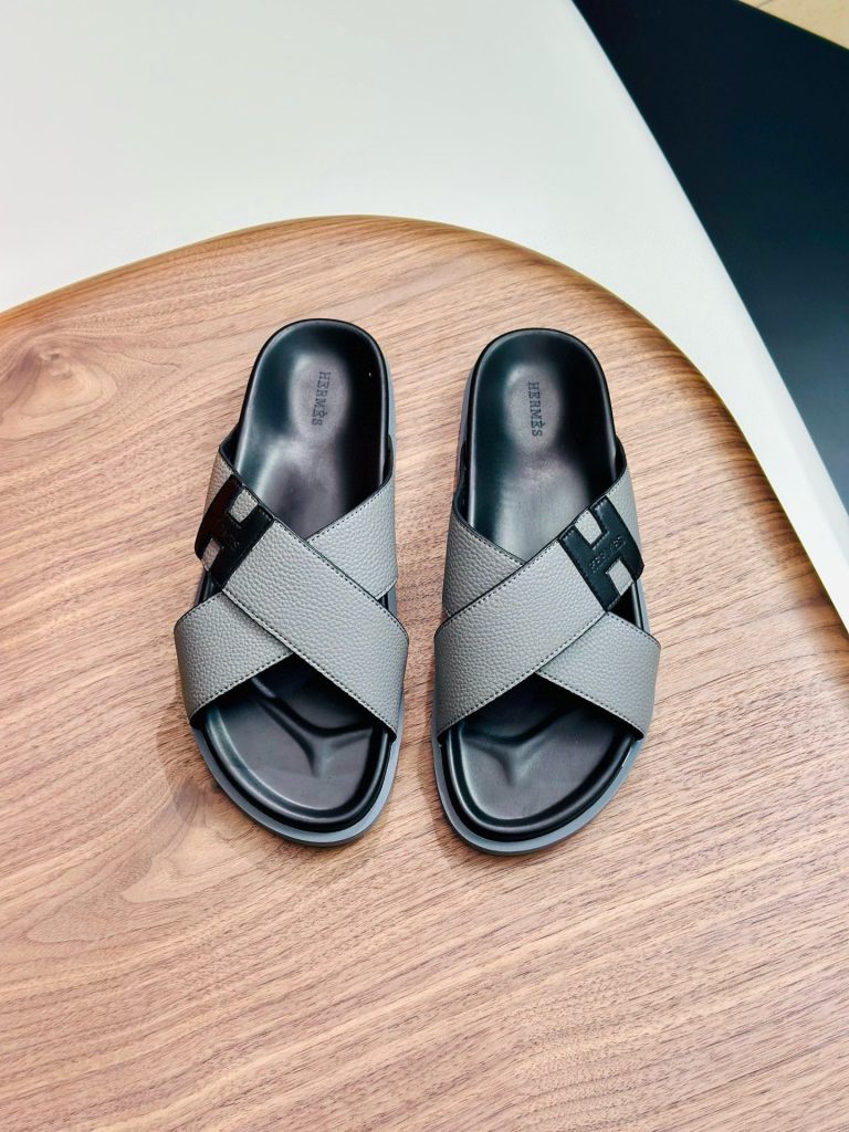 Hermes Schuhe Rindsleder Elegant Super Klon Replik Schuhe Online