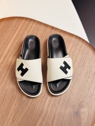 Hermes Shoes Cowhide Fashion Designer Replica Designer Shoes