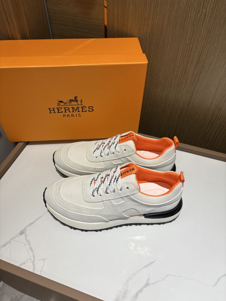 Hermes Shoes Cowhide High Quality Fake Designer Shoes Cheap
