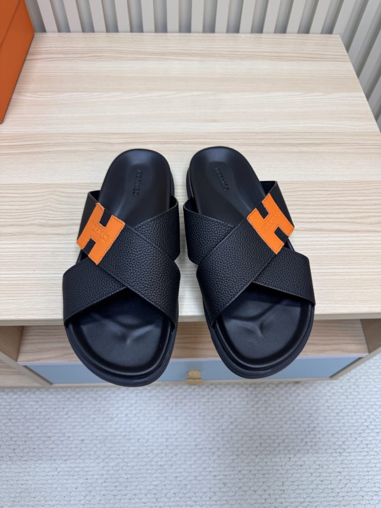 Hermes Shoes Cowhide High Quality Fake Shoes Shop