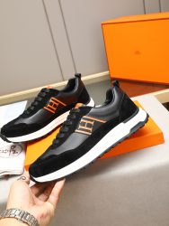 Hermes Shoes Cowhide Look Alike Fake Golden Goose Shoes