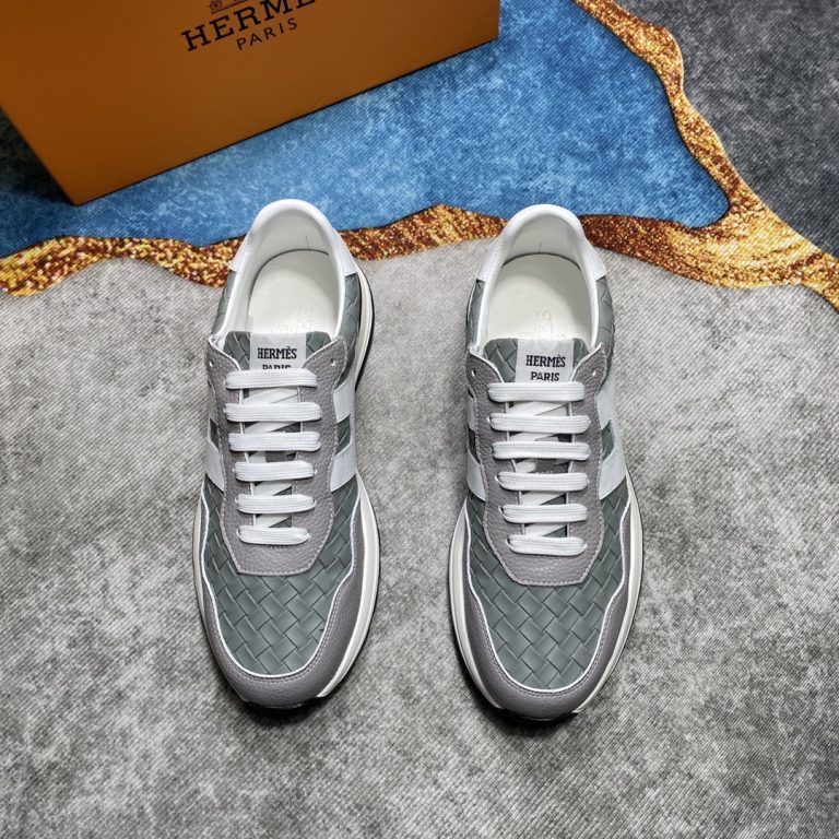 Hermes Shoes Cowhide Luxury Aaa Fake Shoes Online
