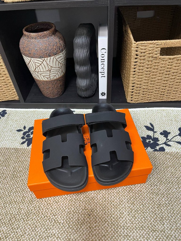 Hermes Zapatos De Cuero Casual 1:1 Replica Zapatos Baratos